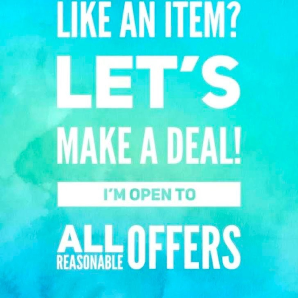 Help me clean my closet. Let’s make some deals!! Most offers accepted.